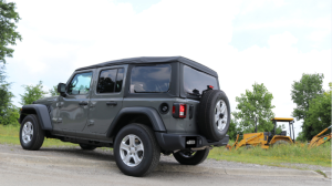 Corsa Performance - Corsa 18+ Jeep Wrangler JL 2.5in Dual Rear Turn Down Exit Touring Axle-Back Exhaust - 21015 - Image 5