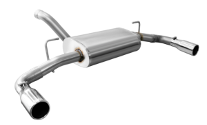 Corsa Performance - Corsa 18+ Jeep Wrangler JL 2.5in Dual Rear Exit Polished Tips Touring Axle-Back Exhaust - 21016 - Image 3