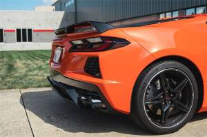 Corsa Performance - Corsa 2020 Corvette C8 3in Xtreme Cat-Back Exhaust 4.5in Black Quad Tips - Deletes stock AFM Valve - 21104BLK - Image 3