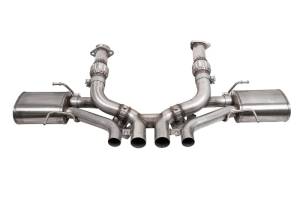 Corsa 2023 Chevrolet Corvette C8 Z06 3in Valved Cat-Back Exhaust Muffler System (Re-Uses Stock Tips) - 21111