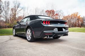 Corsa Performance - Corsa 24 Ford Mustang GT Conv. Xtreme Cat-Back Ex. Sys. 3.0in Dual Rear Ex w/4.5in Straight Cut Tips - 21271 - Image 3