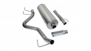 Corsa/dB 06-07 Dodge Ram Quad Cab/Short Bed 1500 4.7L V8 Polished Sport Cat-Back Exhaust - 24404