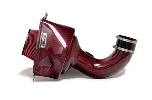 Corsa 14-19 Chevy Corvette 6.2L (Non Z06) Closed Box Air Intake w/ DryTech Filter-Carbon Fiber - 44001D-R