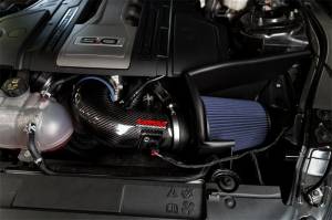 Corsa Performance - Corsa 2018+ Ford Mustang GT 5.0L V8 MaxFlow 5 Oiled Open Element Carbon Fiber Air Intake - Black - 44006 - Image 2