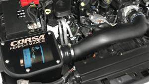 Corsa Performance - Corsa 18-19 Jeep Wrangler JL 3.6L V6 Closed Box Air Intake w/ Donaldson Powercore Dry Filter - 477366 - Image 2