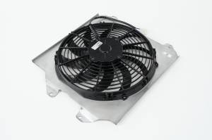 CSF - CSF 92-00 Honda Civic All-Aluminum Fan Shroud w/12in SPAL Fan - 2858F - Image 2