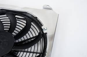 CSF - CSF 92-00 Honda Civic All-Aluminum Fan Shroud w/12in SPAL Fan - 2858F - Image 3