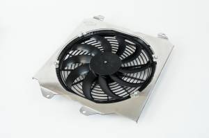 CSF - CSF 92-00 Honda Civic All-Aluminum Fan Shroud w/12in SPAL Fan - 2858F - Image 5