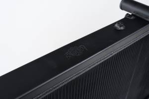 CSF - CSF 93-98 Toyota MK4 Supra Radiator - Black Finish - 2882B - Image 4