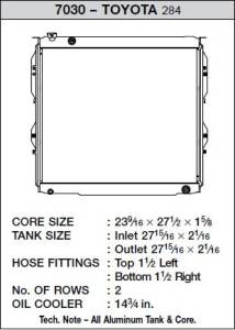 CSF - CSF 99-06 Toyota Tundra Radiator - 7030 - Image 2