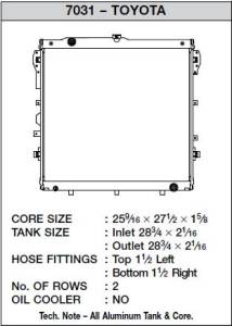 CSF - CSF 07-19 Toyota Tundra 5.7L Radiator - 7031 - Image 8