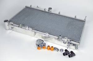 CSF - CSF 08-15 Subaru WRX/STI 2-Row Radiator w/Built-In Oil Cooler - 7042O - Image 4