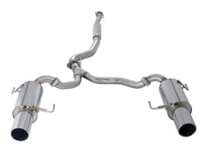 HKS 05-07 Subaru Legacy GT Silent Hi-Power Dual Exhaust - 31019-AF019