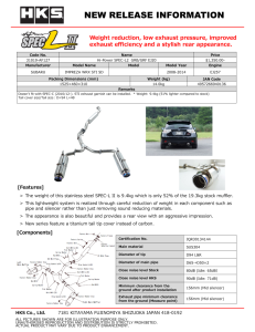 HKS - HKS Hi-Power SPEC-L2 GRB/GRF EJ20 - 31019-AF127 - Image 2