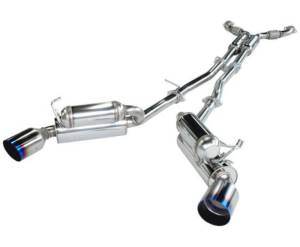 HKS - HKS 03-07 G35 Dual Hi-Power Titanium Tip Catback Exhaust - 32009-BN002 - Image 2