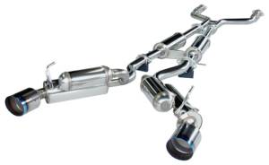 HKS - HKS 08 Infiniti G37 Coupe Dual Hi-Power Titanium Tip Catback Exhaust - 32009-BN003 - Image 2