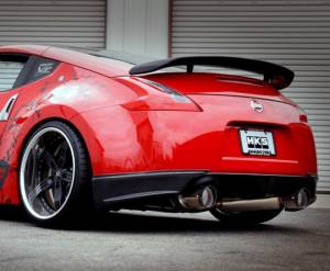 HKS - HKS 09+ 370z Dual Hi-Power Titanium Tip Catback Exhaust (requires removal of emissions canister shie - 32009-BN004 - Image 2