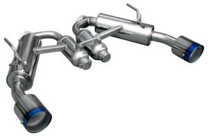 HKS - HKS Q50 VQ37 Dual Hi-Power Titanium Tip Catback Exhaust - 32009-BN005 - Image 3