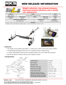 HKS Hi-Power Muffler SPEC-L II - AP2 F22C S2000 Honda - 32016-AH128