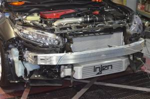 Injen - Injen 17-20 Honda Civic Type-R (FK8) I4 2.0L Bar and Plate Front Mount Intercooler - FM1582I - Image 7