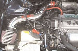 Injen - Injen 98-02 Honda Accord L4 2.3L Black IS Short Ram Cold Air Intake - IS1670BLK - Image 4