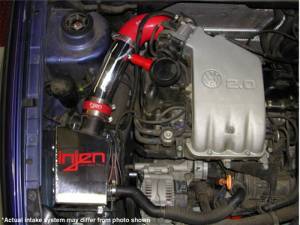 Injen - Injen 96-98 Jetta / Golf 2.0L OBD2 Only Single Pressure Regulating Valve Only Black Short Ram Intake - IS3010BLK - Image 4