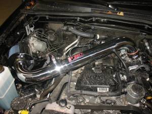 Injen - Injen 05-20  Toyota Tacoma 2.7L  Wrinkle Blk Power-Flow Air Intake w/MR Tech/Heat Shield/Nano Filter - PF2011WB - Image 4