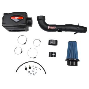 Injen - Injen 06-09 FJ 4.0L V6 w/ Power Box Wrinkle Black Power-Flow Air Intake System - PF2057WB - Image 5