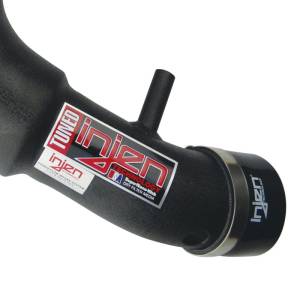 Injen - Injen 07-09 Wrangler 3.8L V6 w/ Box Wrinkle Black Power-Flow Air Intake System - PF5002WB - Image 6