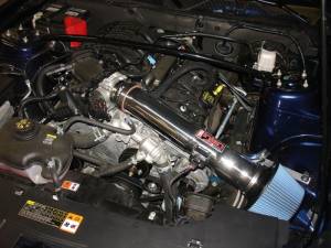 Injen - Injen 11-13 Ford Mustang V6 3.7L Polished Power-Flow Air Intake System - PF9022P - Image 6