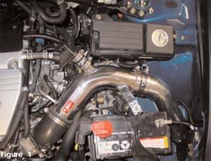 Injen - Injen 03-07 Accord 4 Cyl. LEV Motor Only (No MAF Sensor) Black Cold Air Intake - RD1680BLK - Image 5