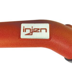 Injen - Injen 15-16 BMW M3(F80)/M4 (F82/83) 3.0L L6 Twin Turbo 2PC Aluminum Int. Charge Pipe - Wrinkle Red - SES1116ICPWR - Image 5