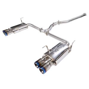 Injen 15-20 Subaru STI Cat Back Exhaust w/ Quad Titanium Tips - SES1207TT