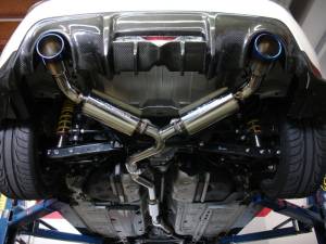 Injen 13-20 Subaru BRZ/Toyota 86 2.0L 4cyl SS CB Exhaust w/ Dual Injen Embossed Muffler - SES1230TT