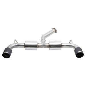 Injen - Injen 19-22 Hyundai Veloster N L4 2.0L Turbo Performance SS Axle Back Exhaust System - Carbon Tips - SES1343ABCF - Image 5