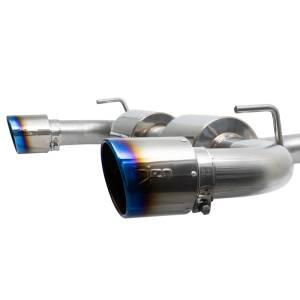 Injen - Injen 19-22 Hyundai Veloster N L4 2.0L Turbo Performance SS Axle Back Exhaust System - Burnt Ti Tips - SES1343ABTT - Image 2