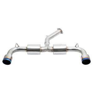 Injen - Injen 19-22 Hyundai Veloster N L4 2.0L Turbo Performance SS Axle Back Exhaust System - Burnt Ti Tips - SES1343ABTT - Image 5