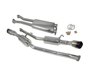 Injen - Injen 10-15 Hyundai Genesis Coupe 3.8L V6 SS CB Exhaust w/ Quad Titanium Tips - SES1390TT - Image 2