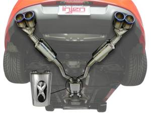 Injen - Injen 10-15 Hyundai Genesis Coupe 3.8L V6 SS CB Exhaust w/ Quad Titanium Tips - SES1390TT - Image 3