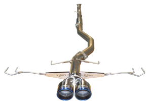 Injen - Injen 16-20 Honda Civic Hatchback 1.5T SS Cat-Back Exhaust w/ Titanium Tips - SES1500TT - Image 2