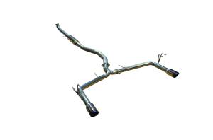 Injen - Injen 16-20 Honda Civic 1.5L Turbo 4Cyl (Sedan) 63mm SS Cat-Back Exhaust w/ Dual Burnt Titanium Tips - SES1572TT - Image 2