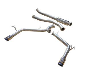 Injen - Injen 16-20 Honda Civic 1.5L Turbo 4Cyl (Sedan) 63mm SS Cat-Back Exhaust w/ Dual Burnt Titanium Tips - SES1572TT - Image 5