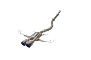 Injen 17-19 Honda Civic Type-R 3in SS Cat-Back Exhaust w/ Dual Burnt Titanium Tips - SES1582TT