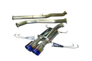 Injen - Injen 17-19 Honda Civic Type-R 3in SS Cat-Back Exhaust w/ Dual Burnt Titanium Tips - SES1582TT - Image 3