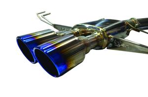 Injen - Injen 17-19 Honda Civic Type-R 3in SS Cat-Back Exhaust w/ Dual Burnt Titanium Tips - SES1582TT - Image 4