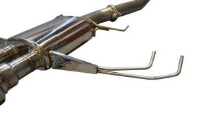 Injen - Injen 17-19 Honda Civic Type-R 3in SS Cat-Back Exhaust w/ Dual Burnt Titanium Tips - SES1582TT - Image 7