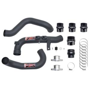 Injen - Injen 22-23 Honda/Acura Civic/Si/Integra 1.5L Turbo Aluminum Intercooler Pipe Kit - Wrinkle Black - SES1586ICPWB - Image 3