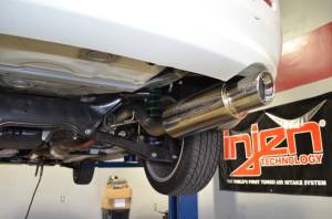 Injen - Injen 2013 Mitsubishi Lancer 2.4L 4 Cyl. 60mm Axle Back Exhaust System - SES1838 - Image 4