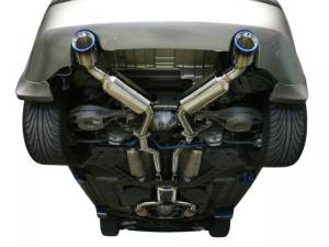 Injen - Injen 03-08 350Z Dual 60mm SS Cat-Back Exhaust w/ Built In Resonated X-Pipe - SES1987TT - Image 5