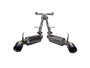 Injen - Injen 09-20 Nissan 370Z Dual 60mm SS Cat-Back Exhaust w/ Built In Resonated X-Pipe - SES1989TT - Image 2